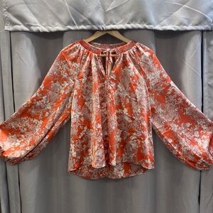 Evereve flowy long sleeve top
